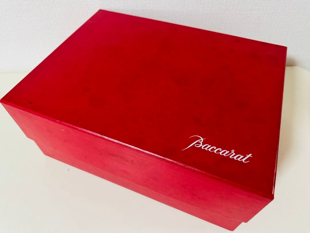 Baccarat バカラ クリスタル ウェーブグリーン ベース 花瓶ガラス