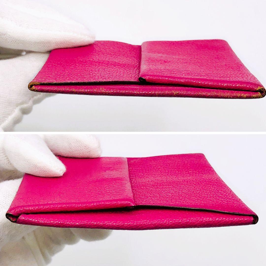 HERMES エルメス バスティア シェーブル ケース □K刻印 美品