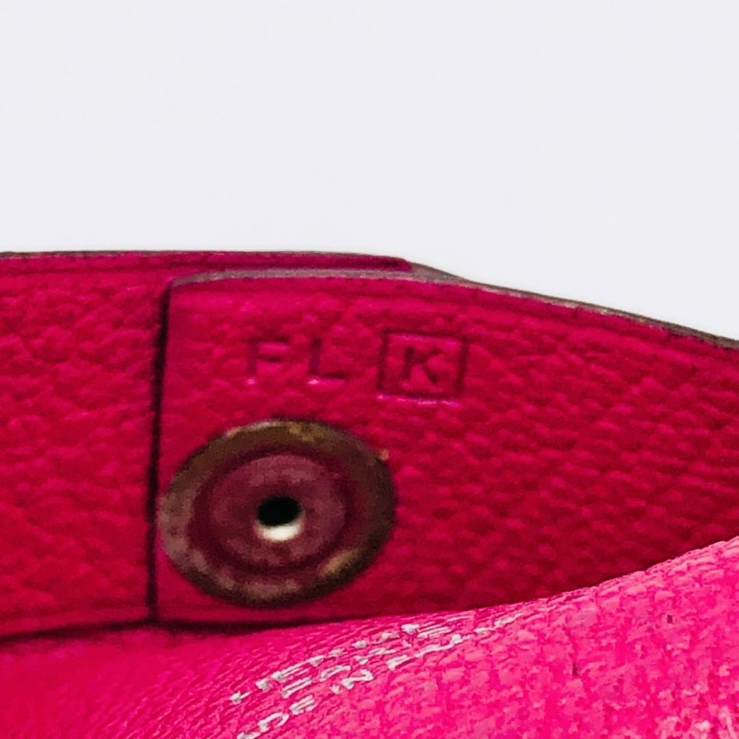 HERMES エルメス バスティア シェーブル ケース □K刻印 美品