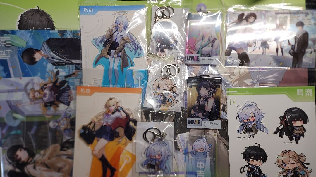 鳴潮 C107 グッズ アクスタ/缶バッジ/特典 事前の相談（コメント）必須