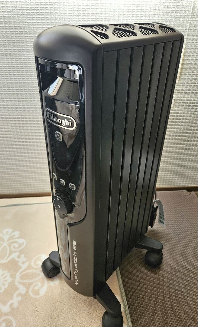 デロンギ 【ゼロ風暖房】マルチダイナミックヒーター 黒　MDHU09-PB