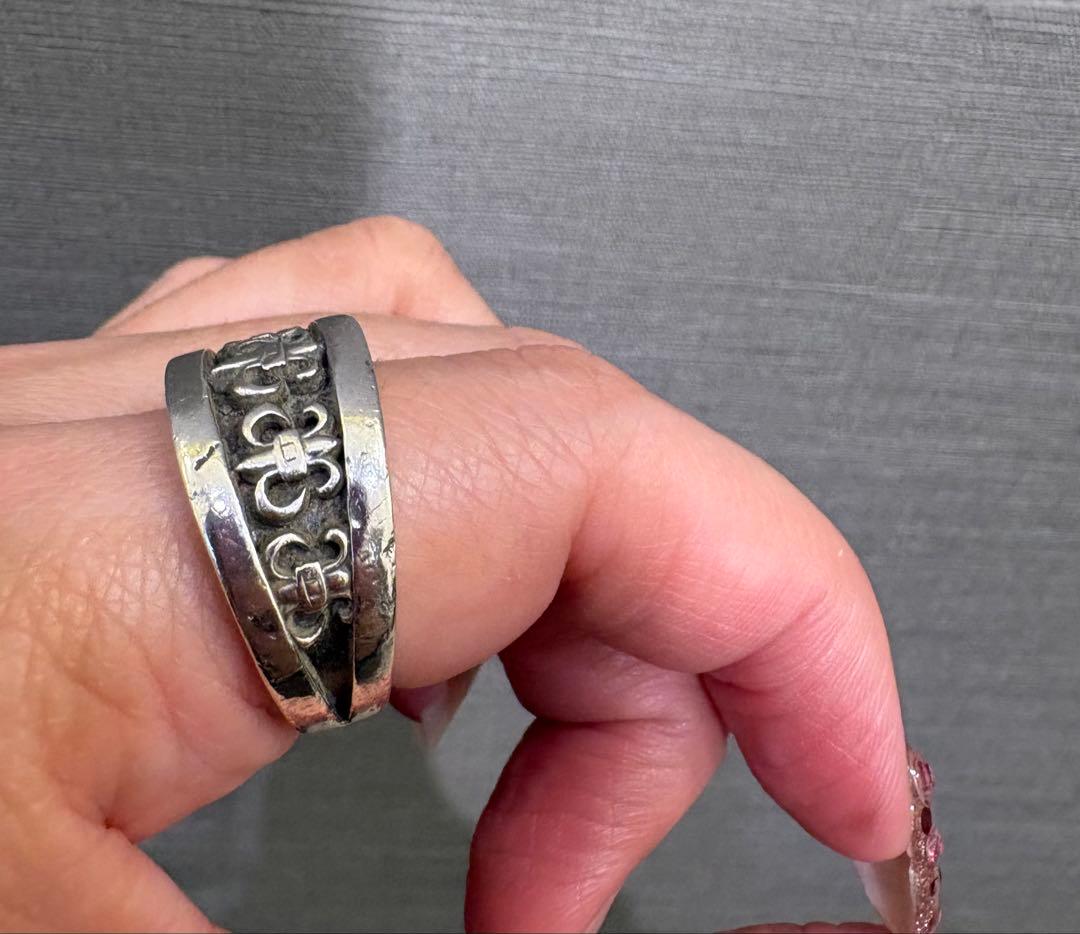 クロムハーツ　BSフレアナロー Vバンドリング22号　シルバー