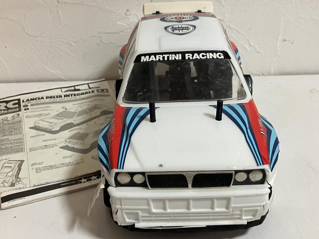 タミヤ 1/10RC XV-01シャーシ ランチアデルタHF インテグラーレ