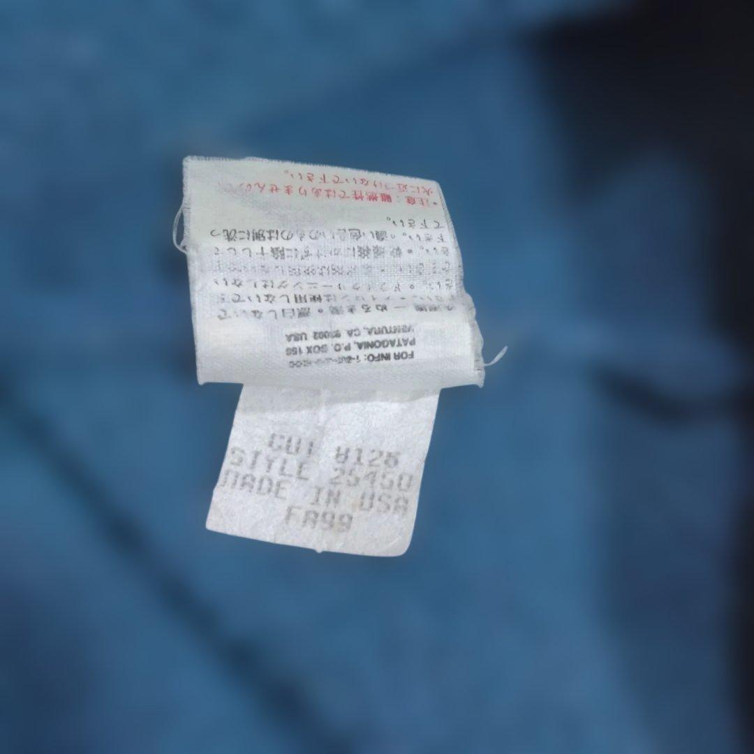 90'希少USA製Patagoniaパタゴニア スナップ T Ｓサイズ