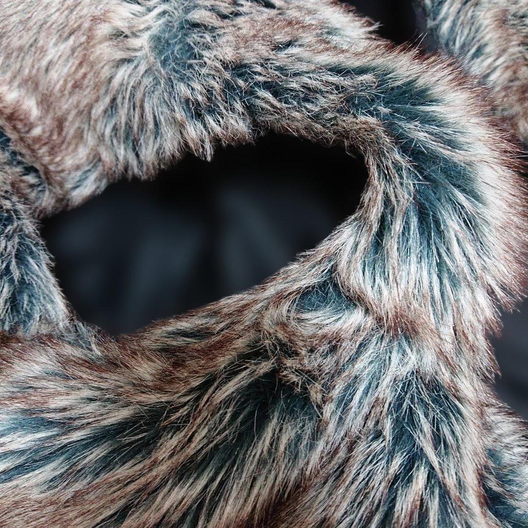 最終値下 fabrics interseason ベストコートファーベスト