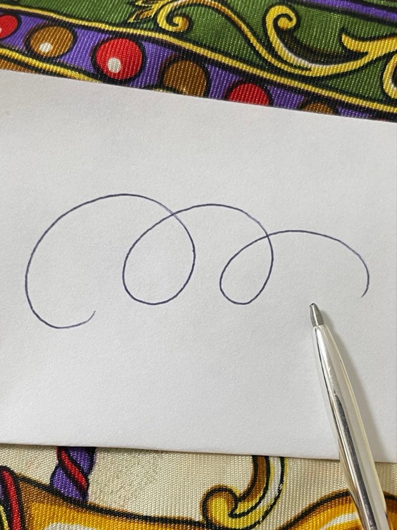 【HERMÈS】エルメス　ボールペン　チェーン付き　シルバー 925 美品　レア