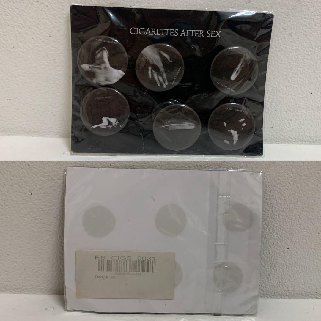 Cigarettes After Sex Album Badge Set 6個