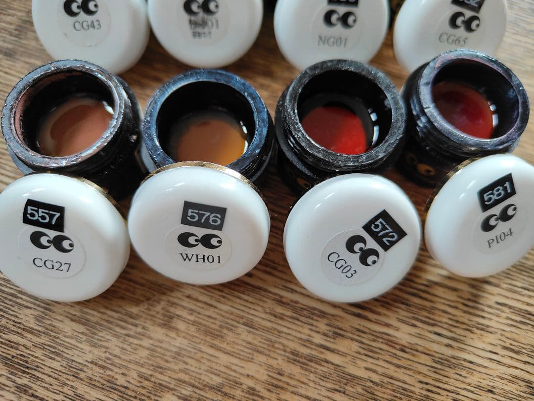 CalGelカルジェルカラージェル10g·4g25個セット1個あたり400円！