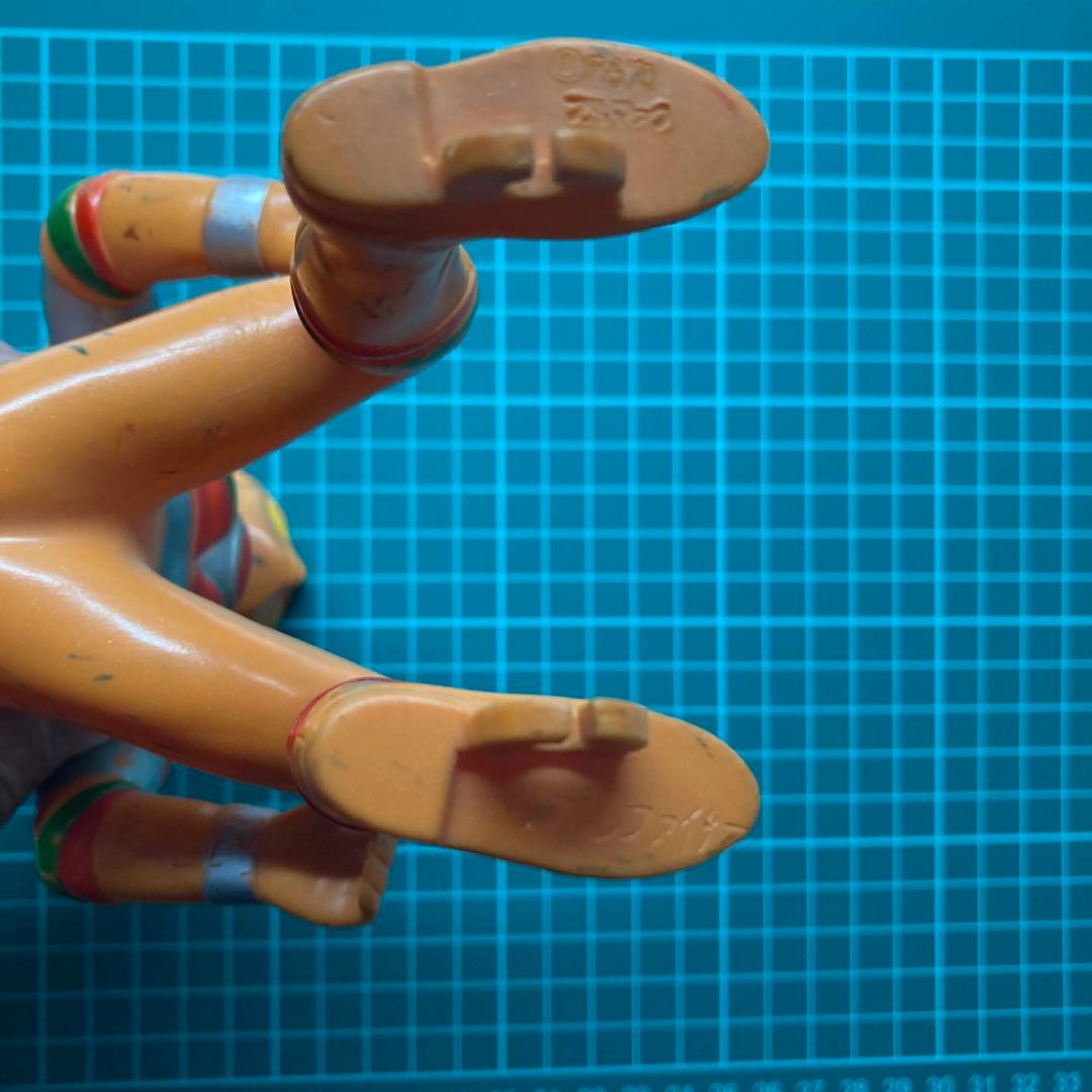 【激レア】ブルマァク　トリプルファイター ソフビ 当時物(バイク欠品)