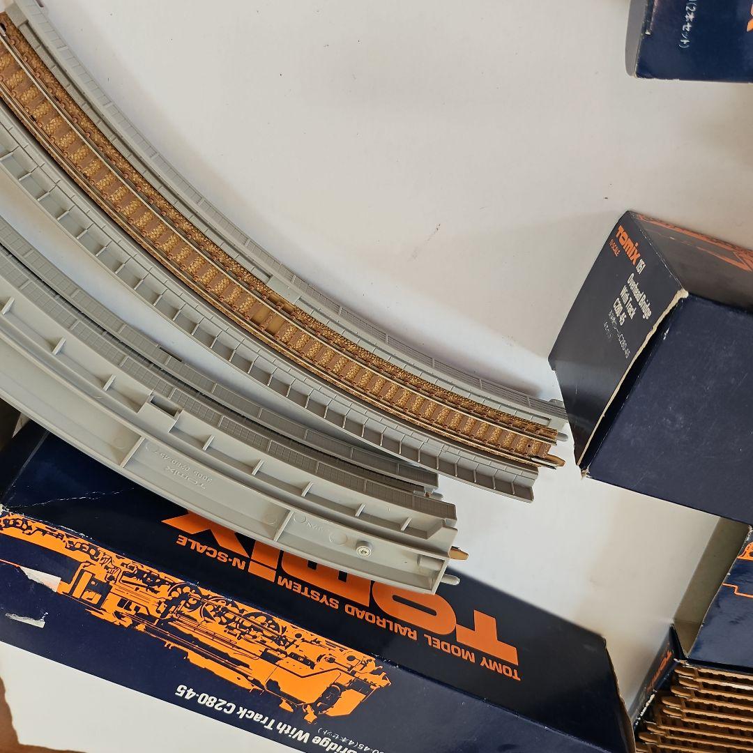 TOMIX Nゲージ カーブトラック・オーバーヘッドブリッジセット