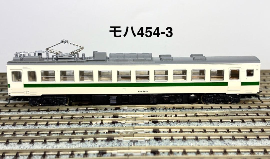 ★KATO室内灯(廃番品)装備の希少モデル★455系グリーンライナー 3両セット