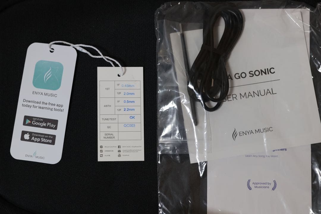 ENYA Nova Go Sonic スマートエレキギター　ホワイト