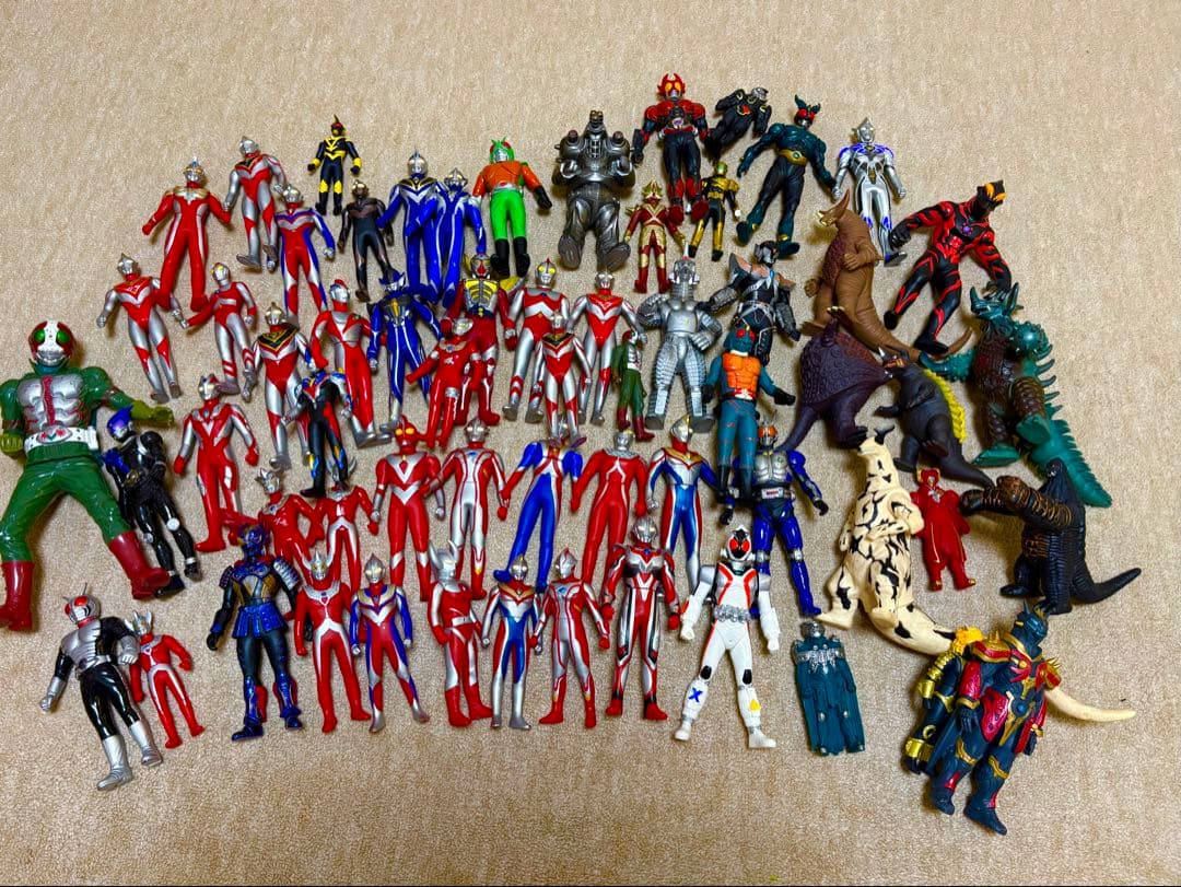 ウルトラマン・怪獣フィギュア•その他など61体セット