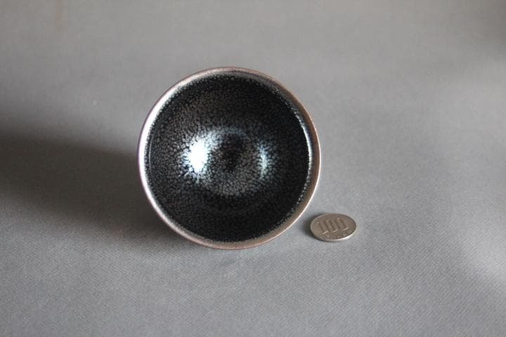 【龍風】建窯油滴天目小碗・油滴天目小杯・油滴盃・油滴杯・油滴天目盞