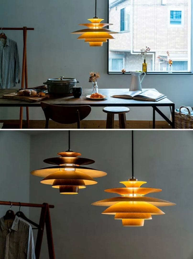 多層シェード シーリングライト