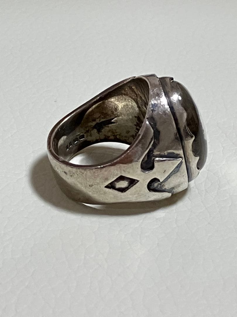 クレイジーピッグ クリスタル スカル リング