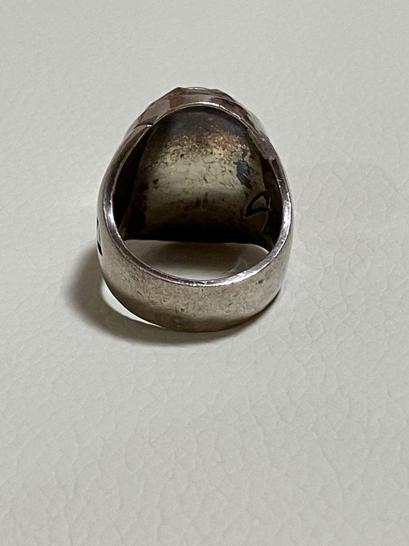 クレイジーピッグ クリスタル スカル リング