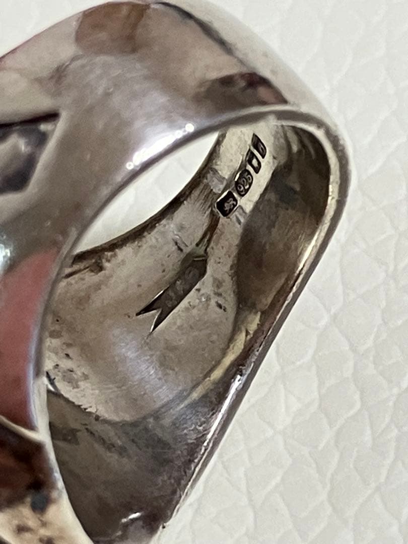 クレイジーピッグ クリスタル スカル リング