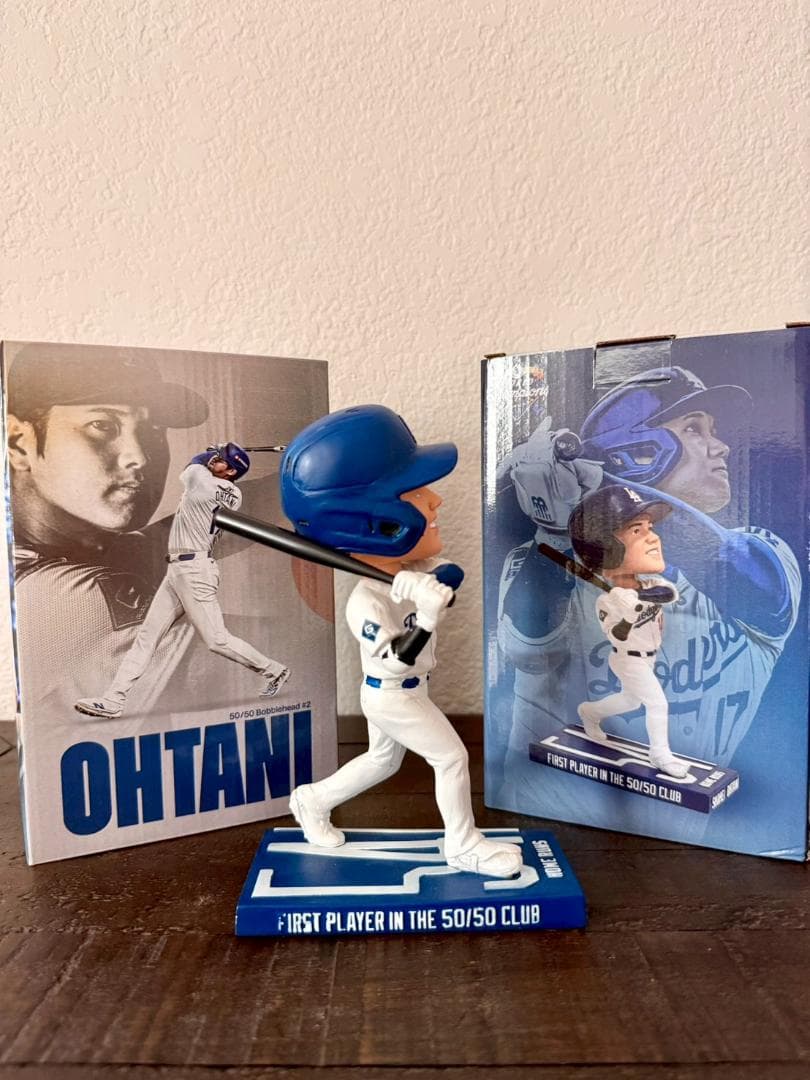 【非売品・限定品】LA Dodgers 大谷翔平 50/50 ボブルヘッド
