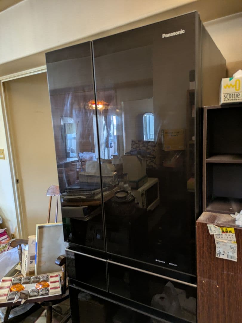 Panasonic NR-F504HPX-T15 ブラック 冷蔵庫