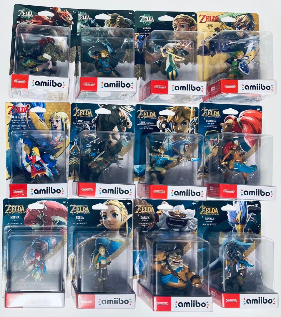 amiibo ゼルダの伝説 12点