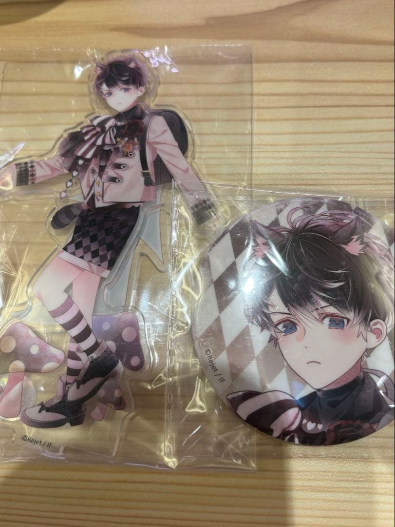 DIABOLIK LOVERS 無神ルキ アクリルスタンド 缶バッジ Alice