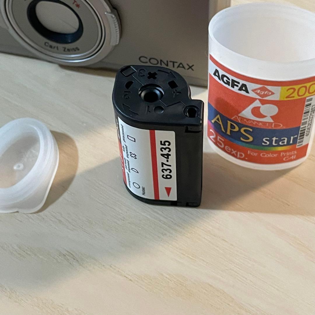 【動作確認済み】 CONTAX コンタックス Tix APSフィルムカメラ 中古