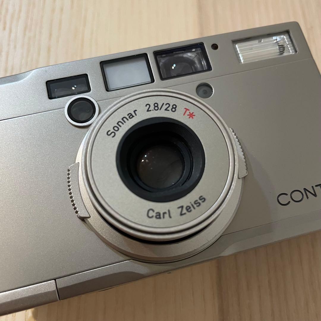 【動作確認済み】 CONTAX コンタックス Tix APSフィルムカメラ 中古