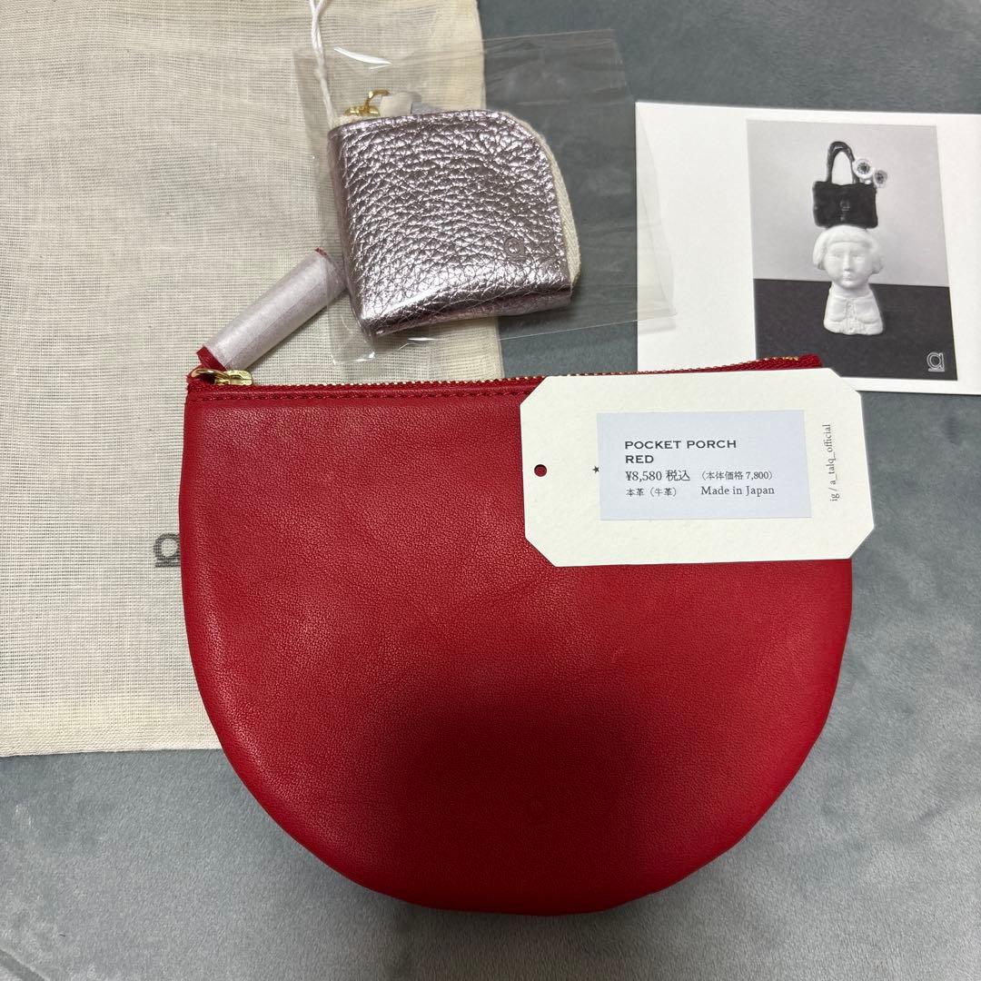 新品　アー　a ポーチ　小物入れ