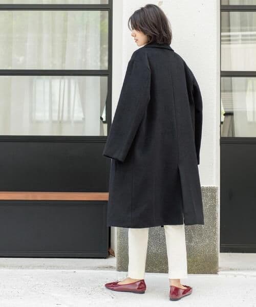 すずまろ☆新品☆OPAQUE.CLIP カシミヤウールチェスターコート
