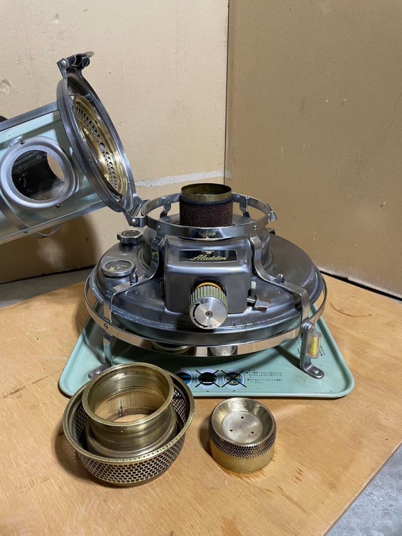 Aladdin　アラジンストーブ39型　ブルーフレームカスタム