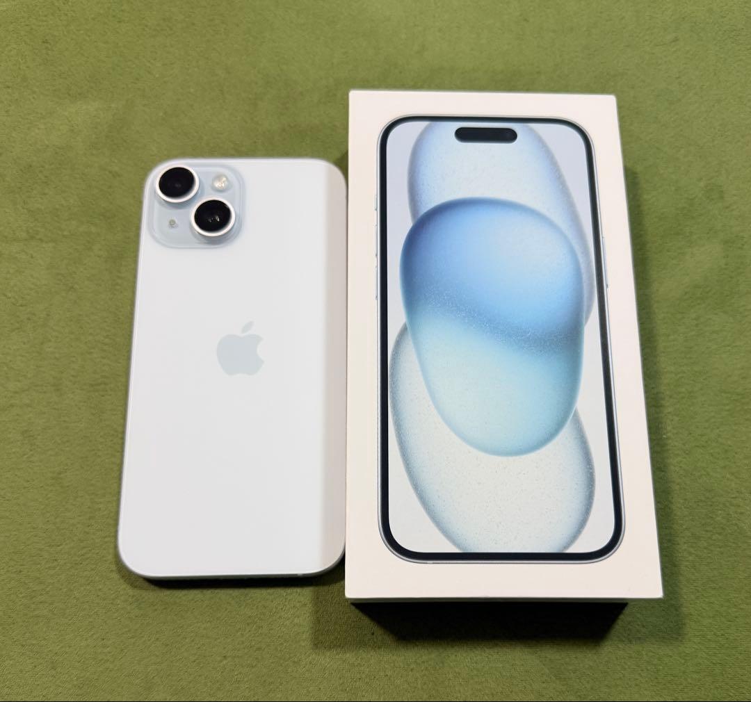iPhone15 128GB ブルー SIMフリー
