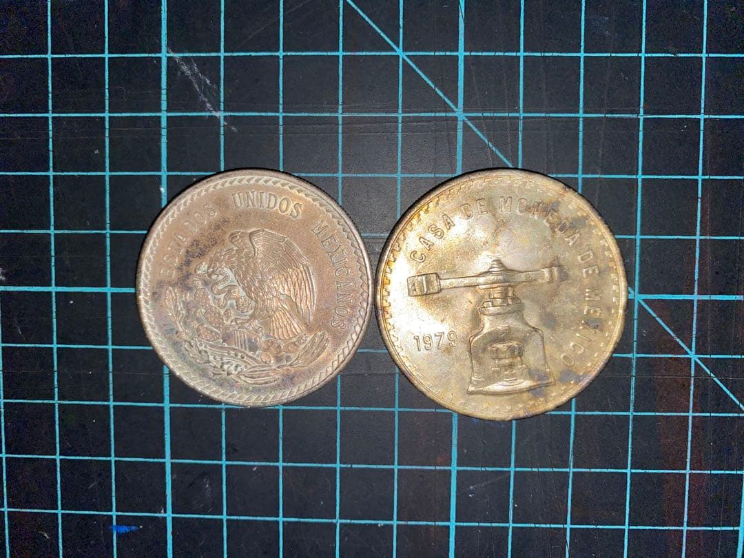 メキシコ ペソ 銀貨 5枚セット 外国 硬貨 貨幣