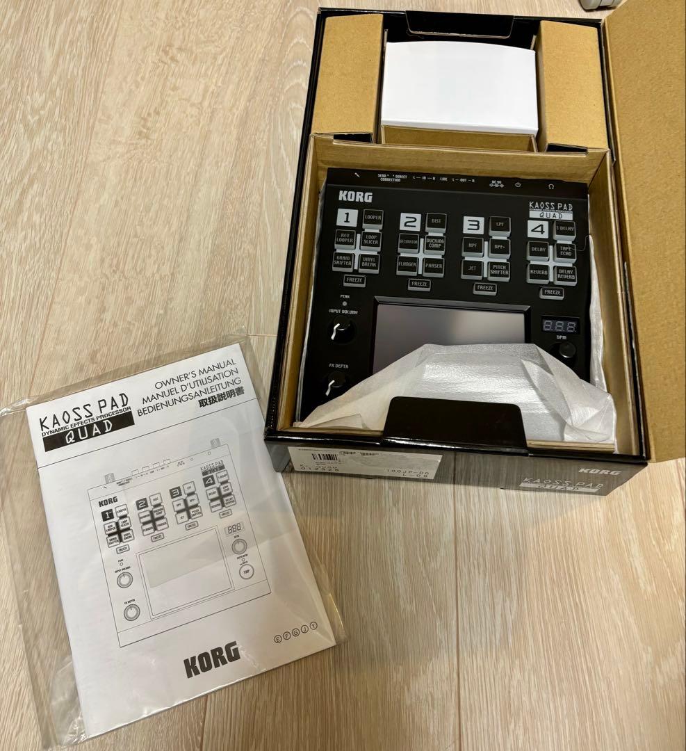 KORG KAOSS PAD QUAD 未使用品