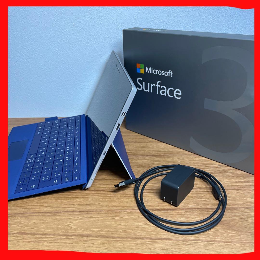 【箱付・美品】人気タブレットPC Microsoft Surface 3