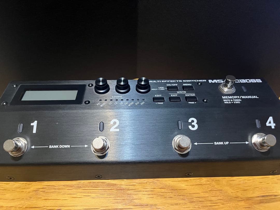 ギター BOSS MS-3&FS-7