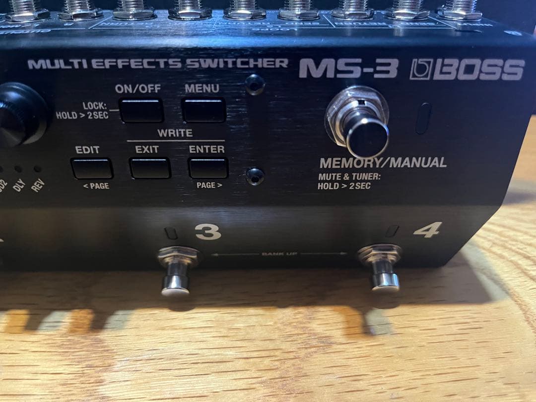 ギター BOSS MS-3&FS-7