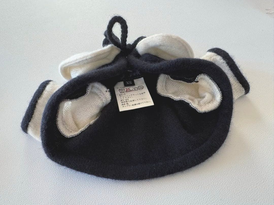 【ほぼ未使用】フィフィ&ロメオ カシミヤ100% ニット＋ボレロセット 黒 XS