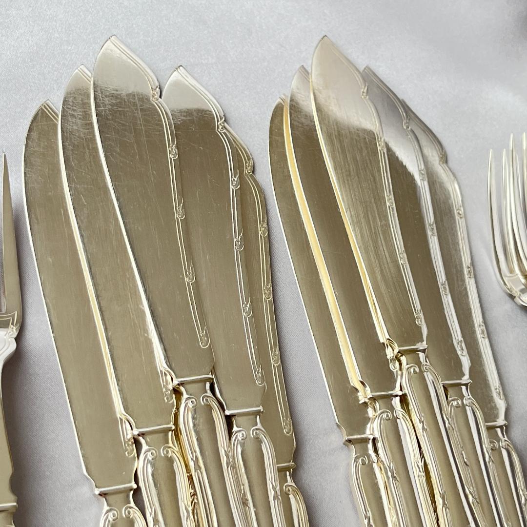 【Martin Hall 】 カトラリーセット ナイフ/フォーク 木製ケース