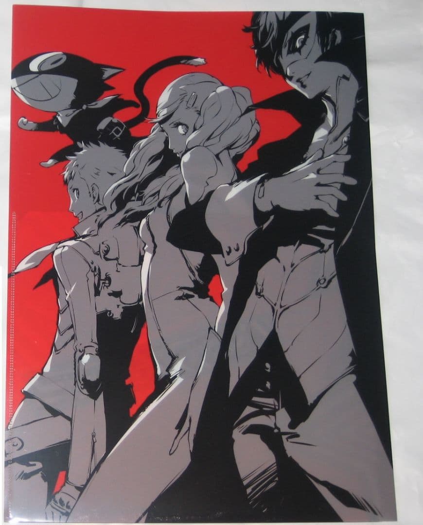 ペルソナ5 クリアファイル 非売品 ロイヤル スクランブル P5 P5R P5S