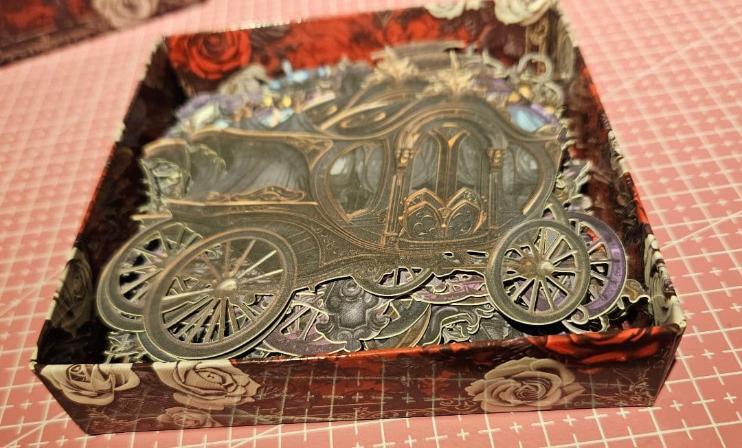 【使用済】nene様 フレーム 7箱セット コラージュ素材