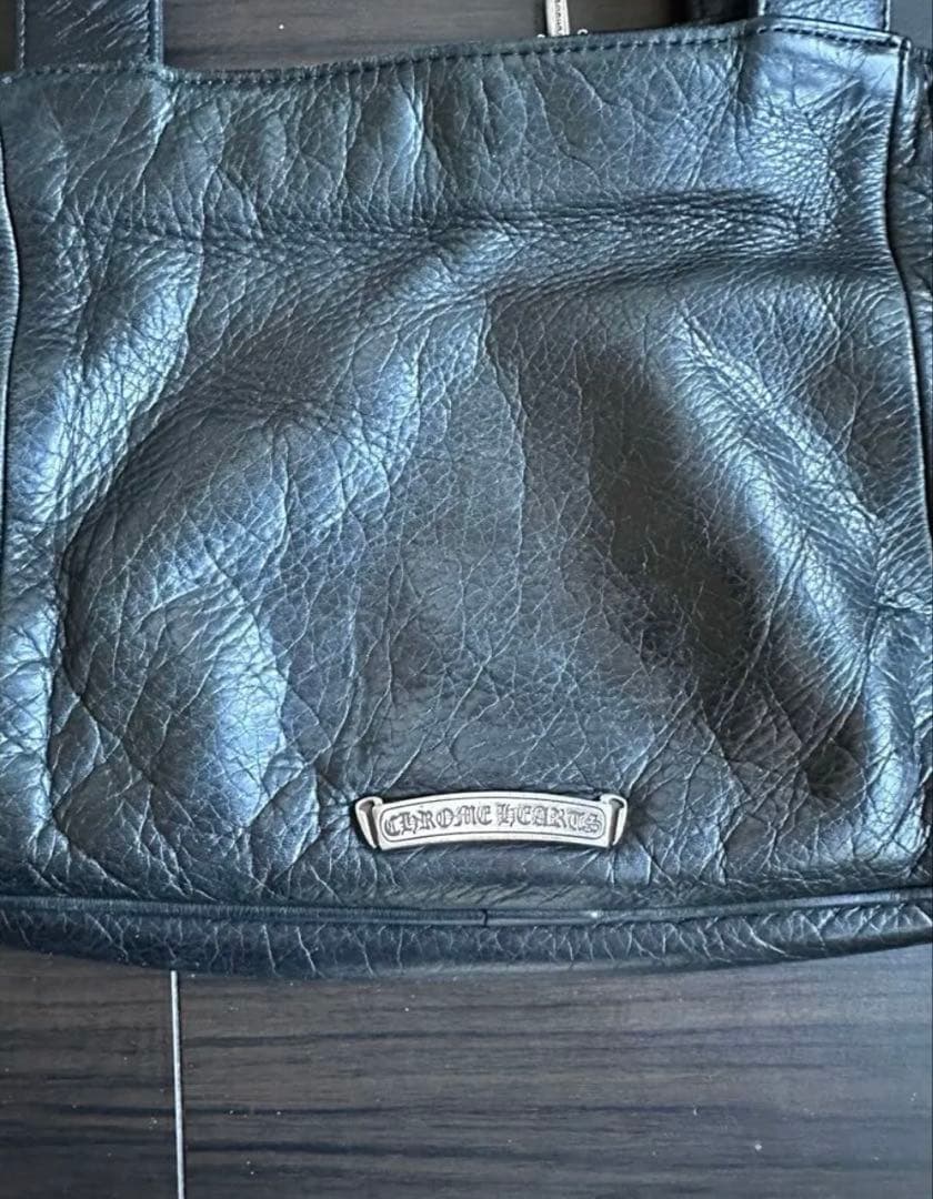 CHROMEHEARTS JJディーン スモール レザーライダースハンドバッグ