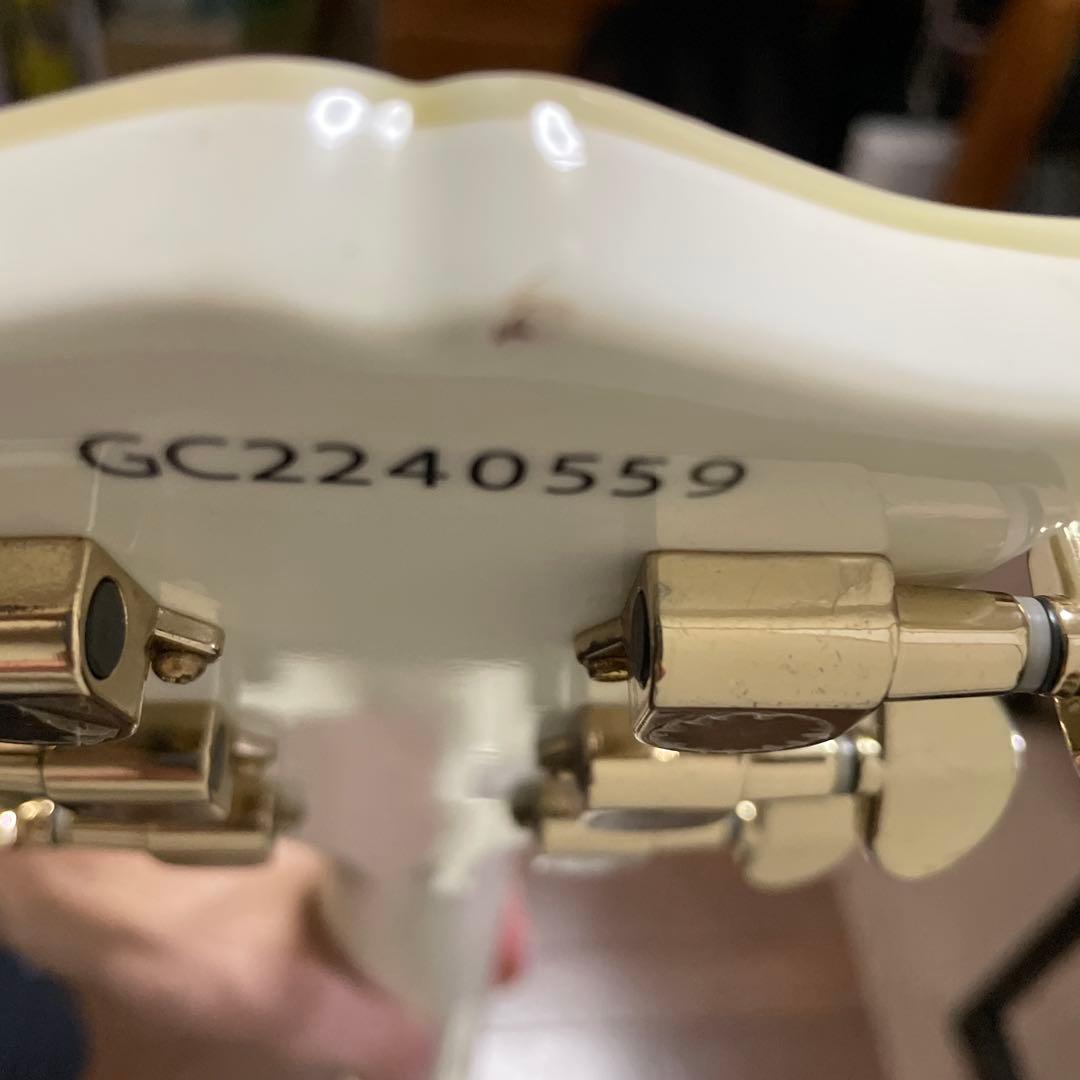 Grass Roots エレキギター　レスポール　白　型番:GC2240559
