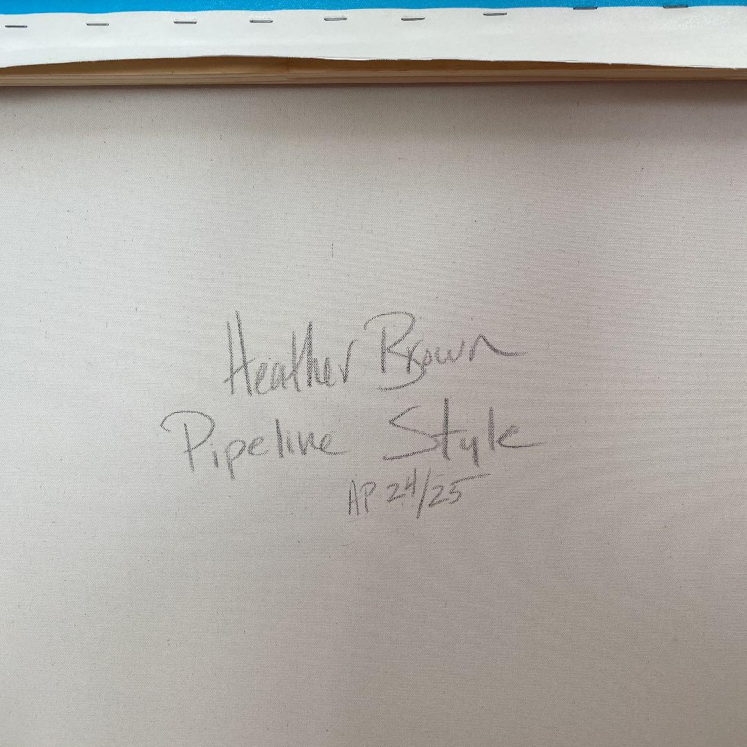 ヘザーブラウン　AP  ジクレー　版画　パイプライン　完売品