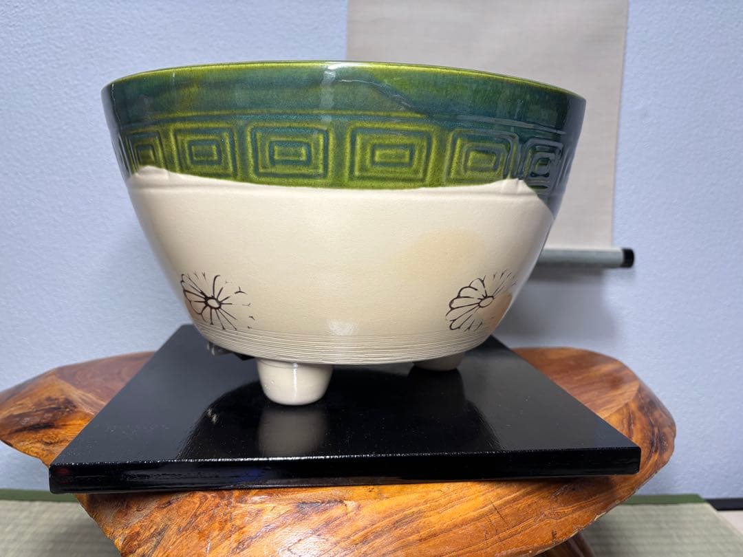 風炉型電熱器 織部 創巧 野々田 道安型 炉用炭型電熱器