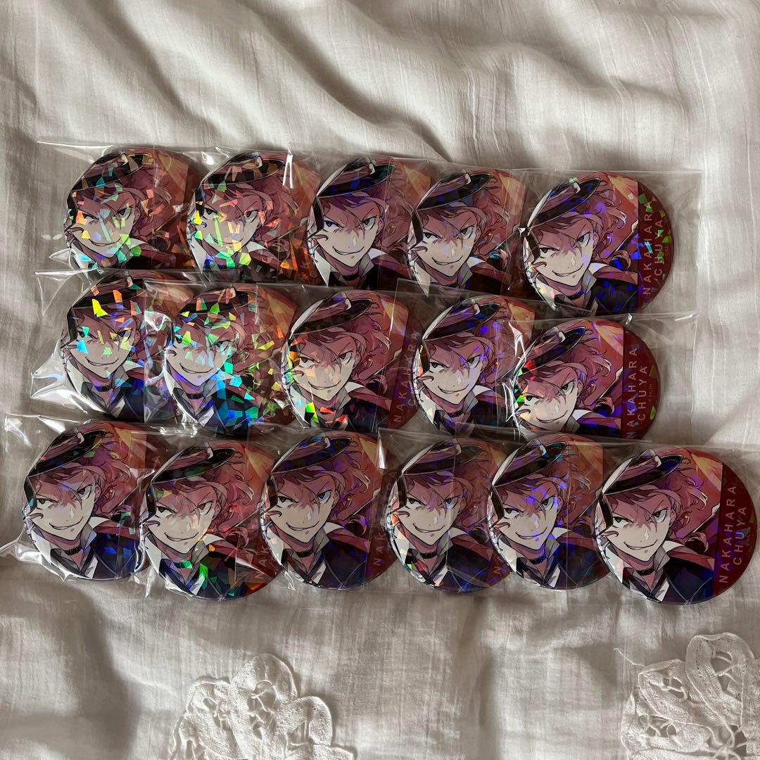 中原中也　缶バッジ　16個