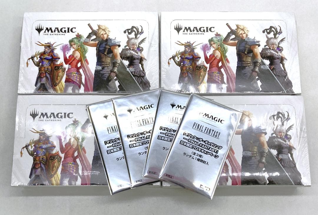 【新品】　MTGファイナルファンタジー　プレイ・ブースター　日本版　4BOX　B