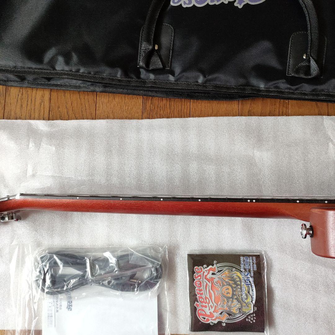 PIGNOSE PGG-200MH STBR ケース付き ピグノーズ ミニギター