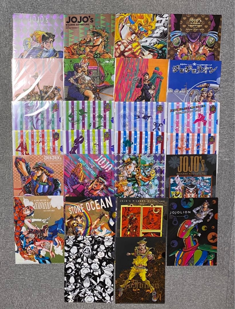 ジョジョの奇妙な冒険　ジョジョ展　荒木飛呂彦原画展　クリアファイル　非売品