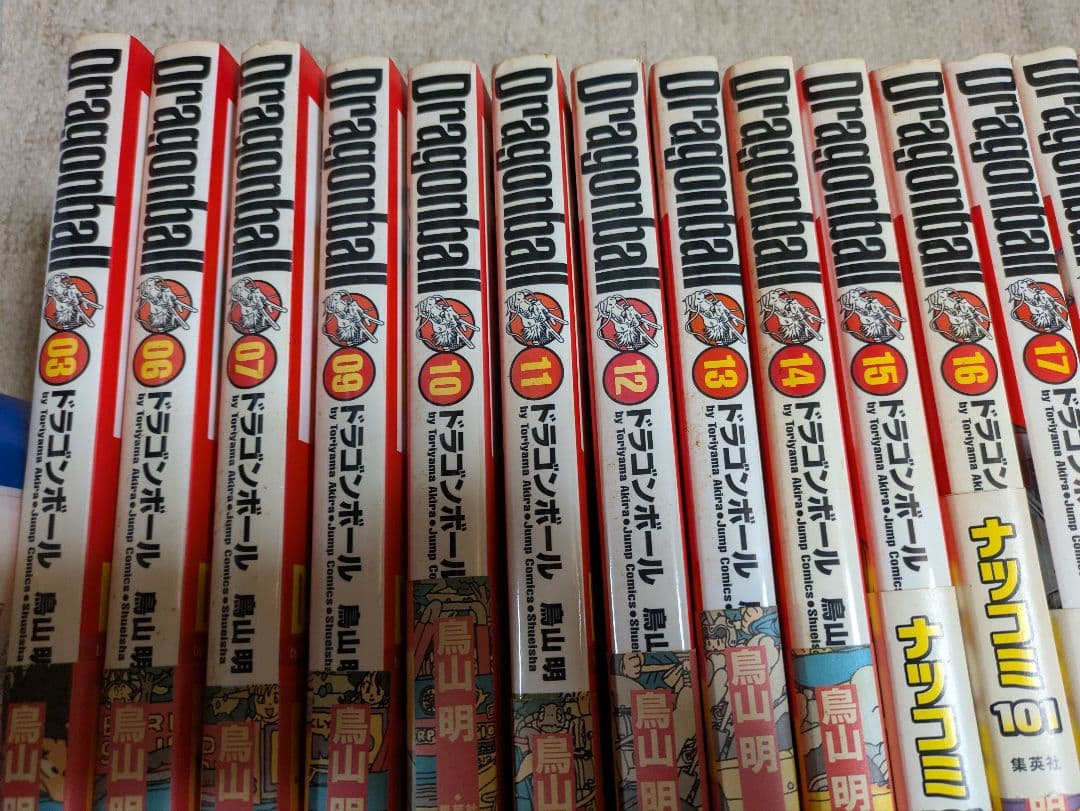 ドラゴンボール完全版　28巻分(抜け6巻分あり)と、おまけ数点